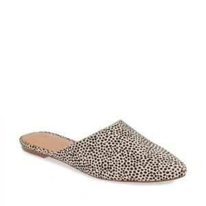 MADEWELL mule Remi‎ Genuine Calf Hair In Spotty Haircalf size 7